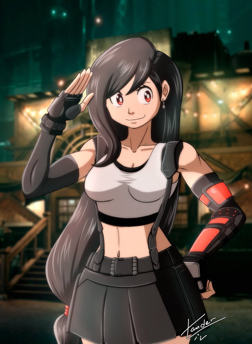 Tifa Lockhart - FF7 Remake

#FF7 #FF7R  #TifaLockhart #Fanart #digitalart #artwork #anime