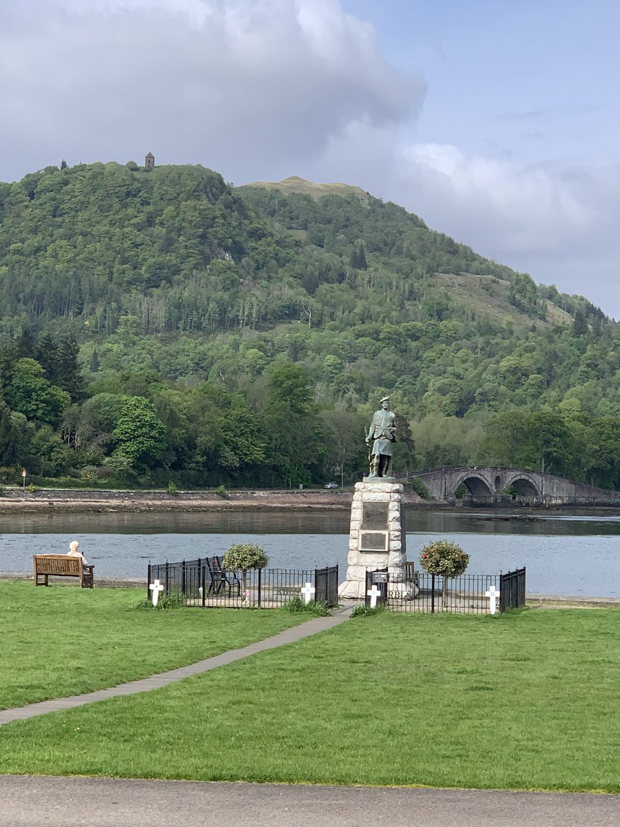 As work meetings go, this setting isn’t too bad. #Inveraray #ArgyllandBute