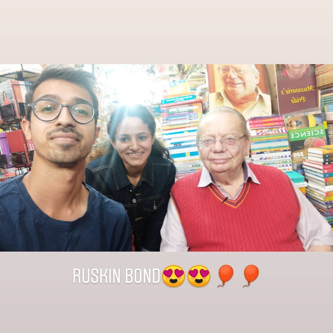  Happy birthday Ruskin Bond   