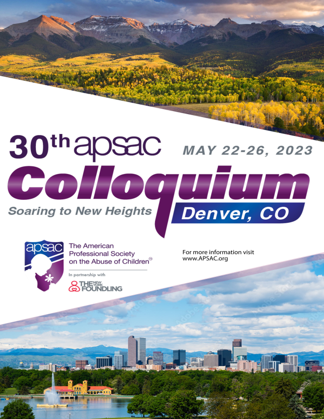 The_APSAC's tweet photo. ⏰ LAST CALL for the 2023 Colloquium! Register Now!
Join #APSAC in Denver for the 30th Colloquium!
More Information Here ⬇️
https://t.co/rIJt7Hrtv2
#TheNYFoundling #SoarToNewHeights #DenverColorado #StrengtheningPracticeThroughKnowledge https://t.co/0E8QWgOH3c