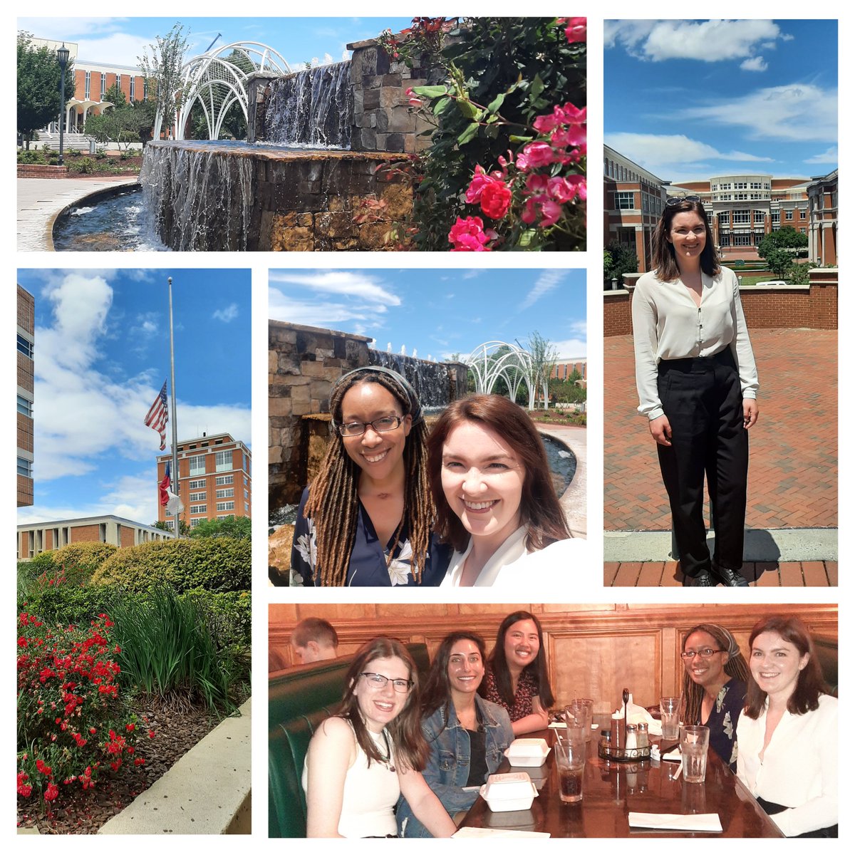 CiaraMahon8's tweet photo. Delighted to meet the fantastic Dr Jennifer Webb, a colleague who I greatly admire. Inspired by her fascinating work on #bodyimage & #yoga #diversity #socialmedia #bodyfunctionality and so much more. Also got to meet her team & tour the lovely @unccharlotte campus. @RIAdawson https://t.co/cGJDp1ah3J