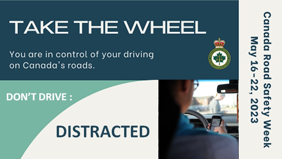 CACP_ACCP's tweet image. #TakeTheWheel &amp;amp; keep your eyes on the road, your hands on the wheel, &amp;amp; your mind on the task of driving. #CRSW2023