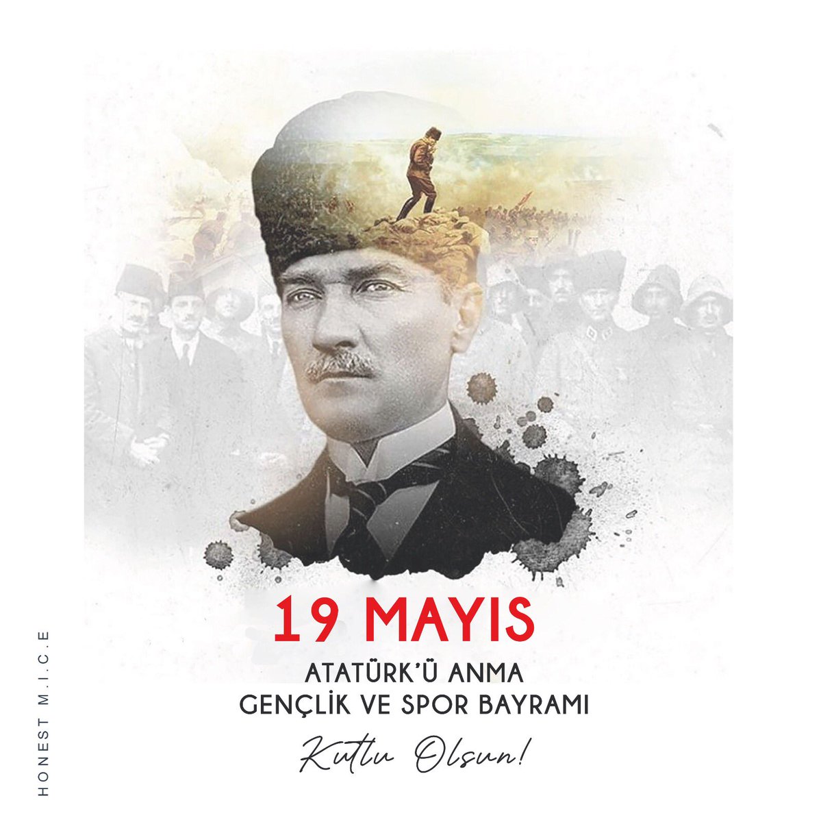 19 Mayıs Atatürk’ü Anma, Gençlik ve Spor Bayramı’mız Kutlu Olsun! 🇹🇷