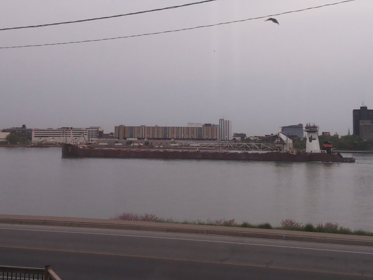 🇺🇸 DOROTHY ANN, Local Vessel (215 x 21 m), under way using engine, destination: MARINE CITY, course: 250.4 ° / speed: 10.3 kn marinetraffic.com/en/ais/details… #boatnerd #greatlakesshipping #detroitriver