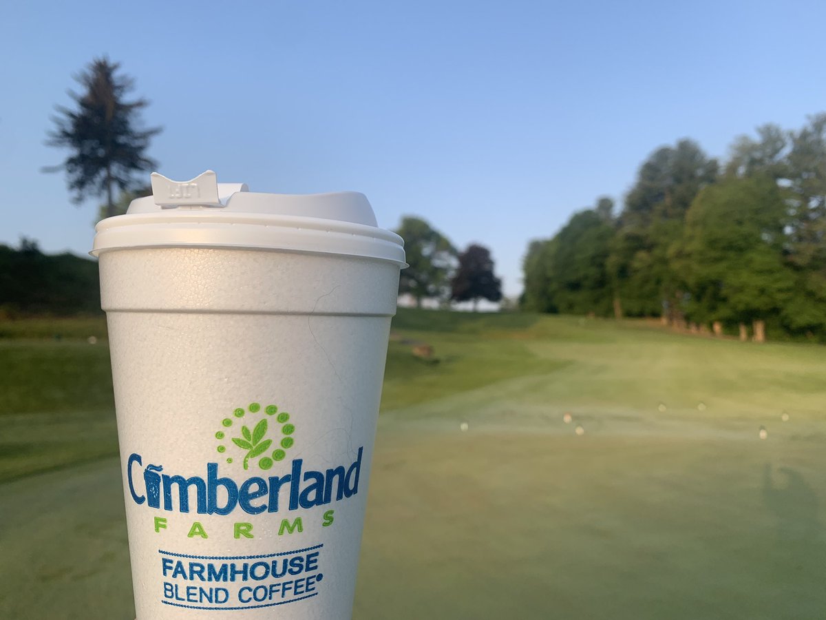 Mornin’ 
Cumby’s coffee,camera and the course, perfect start to each day. Starting Monday the price goes from$1.06 to $1.29. Still a wicked good deal! @cumberlandfarms #ItsPerfectBecauseYouMadeIt