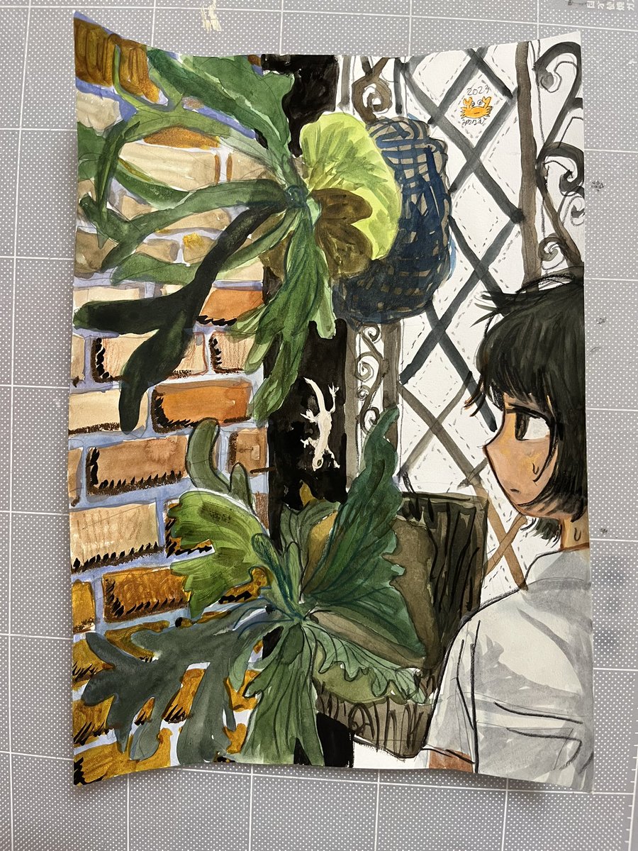 みなはむ　原画　一点もの　unique みなはむ (@manuhamu) on X