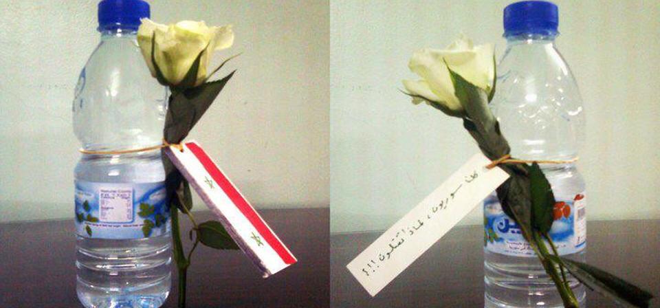 AminaKhoulani's tweet photo. To those gathered today with the Criminal #Assad  ask him about my brothers Majd, AbdalSattar whom he arrested in 2011when they gave roses to his soldiers
also don't forget to ask him about My brother Muhammad,who we saw his picture in Caesar's file !!
#ArabLeague #Saudi #Syria https://t.co/K2uX9ZXf7N