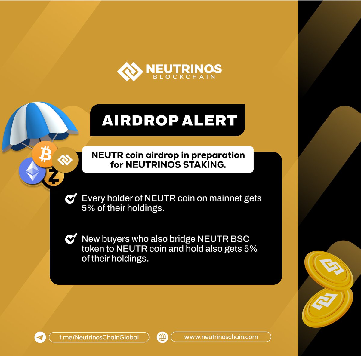 Neutrinos Blockchain tweet media