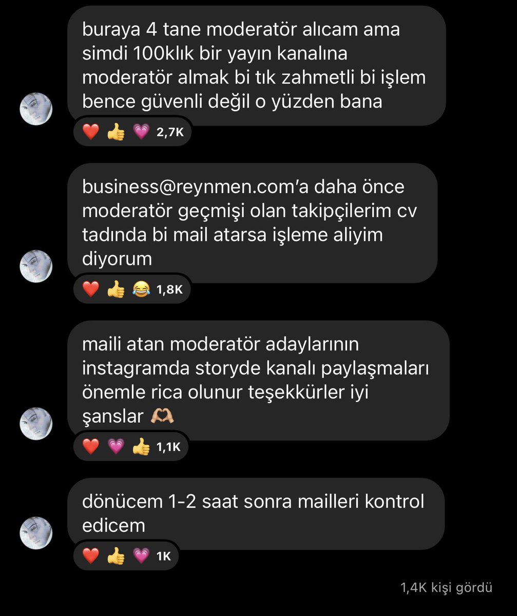 rGangmachine's tweet photo. @akareynmen 

business@reynmen.com’a daha önce moderatör geçmişi olan takipçilerim cv tadında bi mail atarsa işleme aliyim diyorum

#RGCOMEBACK https://t.co/wgFv9Gbau6
