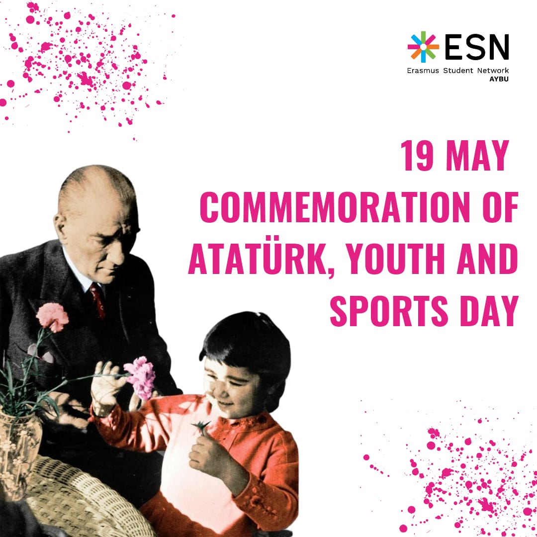 esnaybu's tweet photo. Happy 19 May Commemoration of Atatürk, Youth and Sports Day
Sincere wishes for our hero veterans with mercy and gratitude, especially our Great Leader Veteran Mustafa Kemal Atatürk, who sacrificed their lives for the indivisible integrity of our country and our nation.
#ESNturkey https://t.co/o6ryy24bY5