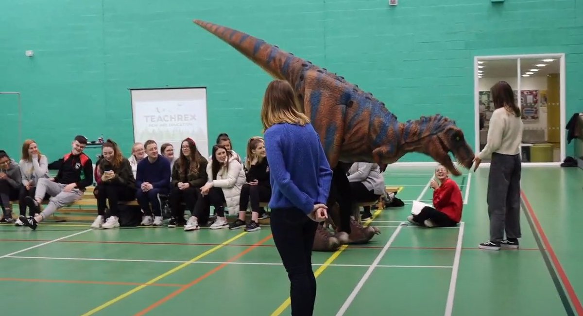 Third Year <a href="/hopeteachers/">Liverpool Hope ITE Partnership</a> had a great time during Creativity Week and a visit from <a href="/teach_rex/">Teach Rex 🦖</a>. Giving our trainees lots of ideas to spark young minds and imaginations in the classroom 🦖🦕drive.google.com/file/d/1ykxhc8… <a href="/LiverpoolHopeUK/">Liverpool Hope University</a> <a href="/HopeSchoolofEd/">LiverpoolHopeEducation</a>