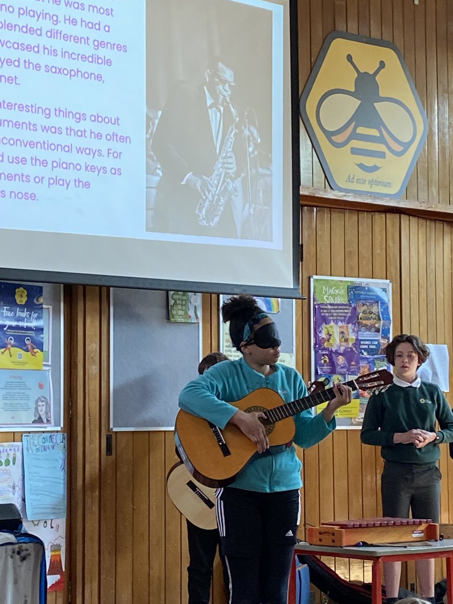 bisphamj's tweet photo. Learning about Ray Charles in our Assembly https://t.co/NJVsVeGj4Q