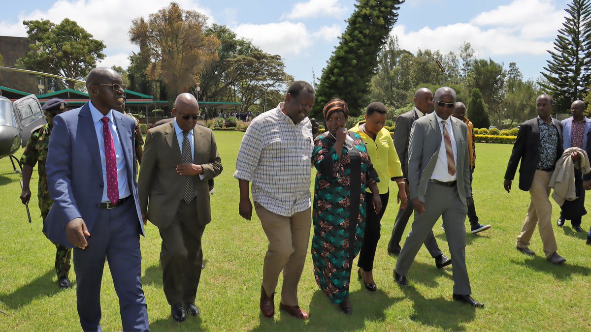 egertonunikenya's tweet photo. Prime Cabinet Secretary @MusaliaMudavadi  Visits Egerton University for a tree planting exercise under the Presidential initiative to plant 15 billion trees by 2030. #JazaMiti #VisitEgerton . He was joined by Principal Secretary for Education Dr. Richard Belio Kipsang. https://t.co/3Mti8k9yh9