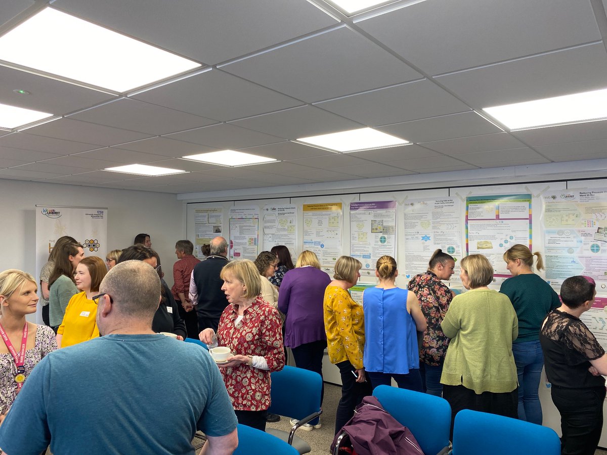 Amazing atmosphere at the Ward Hive Celebration Event 🎉 So much sharing of learning and endeavour. Very proud to be apart of this improvement journey for so many of our wards 👏 Bee 🐝 Proud #improvingtogether   <a href="/2soprano/">Lynne Wyre RN 🌻🌻💙</a> <a href="/emmafitton74/">Emma Fitton</a> <a href="/andrewthomp369/">Andrew Thompson</a>
