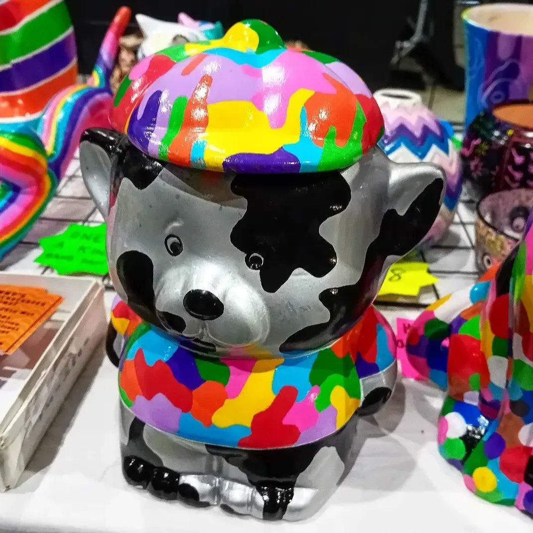 Just follow the rainbow tonight!🌈 

Prepare to be taken on a journey full of colour, joy and fun tonight <a href="/levymarket/">Levenshulme Market</a> !  

From candles and jewellery to beer, homeware and vintage.. our traders know how to bring a smile to your face with these colourful beauties! 

Open from 5!🙌