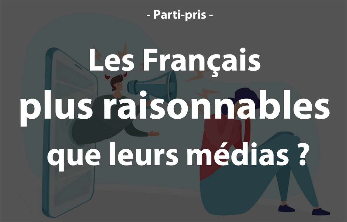 medias_citoyens's tweet photo. PARTI-PRIS - Cette fois, les Français n'en pouvaient plus ; ils allaient, c'est certain, bloquer le pays pour manifester leur colère contre cette satanée réforme des retraites. Le mercredi 07 mars 2023, tout allait s'arrêter, l'économie se trouverait paralysée ; bien pire encore qu'en 1995 où la France avait connu une léthargie de plus d'un mois ; le pays allait devenir ingouvernable.

Les antennes du service public annonçaient cette mobilisation depuis près de 3 semaines avec une succession de reportages au plus près de la colère des Français et des blocages qui "se préparent un peu partout dans le pays". Et, en parallèle, des lignes éditoriales savamment étudiées pour exacerber la colère face à une inflation "qui s'enflamme chaque jour un peu plus", des "français qui n'y arrivent plus" et "une possible convergence des luttes qui semble poindre". Bref, cette fois, nous n'allions pas y échapper.

Et puis, il y avait ce "déni de démocratie" qui tournait en boucle dans les médias durant des jours, des semaines ; ce "49-3 qui met la jeunesse dans la rue" (dixit le JT de 12.30 de France 3) et ces feux de poubelles filmés en live, caméra à l'épaule, donnant l'impression que le pays tout entier plongeait dans le chaos.

Quelques centaines de micro trottoirs plus tard, la montagne de protestations a accouché d'une souris insurrectionnelle. Le grand soir attendu par "toutes les équipes de BFM TV mobilisées pour vous faire vivre l'événement au plus près" n'a pas eu lieu. "Alors qu'est-ce qui n'a pas fonctionné ?" demande, l'air hagard, le reporter de la chaine d'information dépêché au Stade de France pour l'opération "Cartons rouges et sifflets" (produite par la CGT du 93 en collaboration avec une ribambelle de médias dont BFM TV).

Ce qui n'a probablement pas fonctionné est, justement, la manipulation politico-médiatique. Celle de rédactions déconnectées de la réalité et qui, s'imaginant toutes puissantes, ont voulu écrire un récit qui ne correspond pas à l'inclinaison du pays. Ce qui n'a pas fonctionné est la pensée magique de journalistes confondant leurs fantasmes avec le réel, persuadés que la quasi-unanimité médiatique face à cette réforme allait suffire à faire basculer le pays dans la fureur incontrôlée, dans la révolte.

Même si les Français, une nouvelle fois, se sont montrés bien plus raisonnables que la grande majorité de leurs médias, on ne peut s'empêcher de constater - avec effroi - l'état du paysage médiatique hexagonal. Dans quel état faut-il se trouver pour se tromper aussi lourdement sur les intentions d'un peuple que l'on croit connaitre ? Dans quel niveau de journalisme militant faut-il être pour ne plus pouvoir se connecter au ressenti de la majorité, notamment silencieuse ?

@FogielMarcO @PhilippeCorbe @infofrance2 @infofrance3 @AN_AfCult
