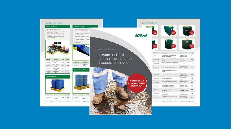 envagroup's tweet photo. Time to replenish your Spill Kit? Enva supply a wide range of spill containment and storage solutions available for immediate despatch, details here: https://t.co/TvWrMZ5W5u
#spillcontainment #spillkits #oil #Hazardouswaste #wastedisposal #containment #draincovers #maintenance https://t.co/rf0QGOwvwR