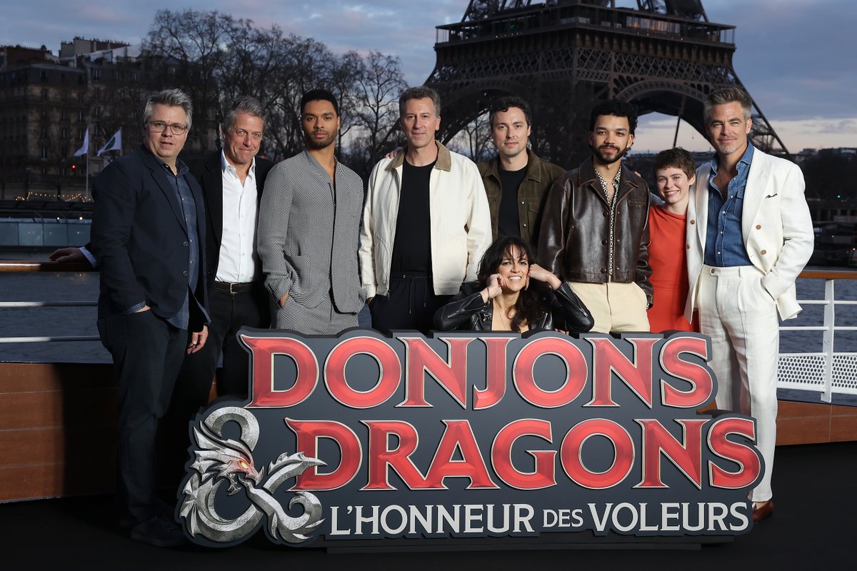 Dungeons And Dragons: Honor Among Thieves (4K UHD) HIGH-RES PARIS PREMIERE PICS!

💥LIKE & RETWEET💥

#4K #DND #DnDMovie #ChrisPine #HughGrant #DaisyHead #SophiaLillis #RegeJeanPage #JusticeSmith #MichelleRodriguez #HonorAmongThieves #DungeonsAndDragonsMovie