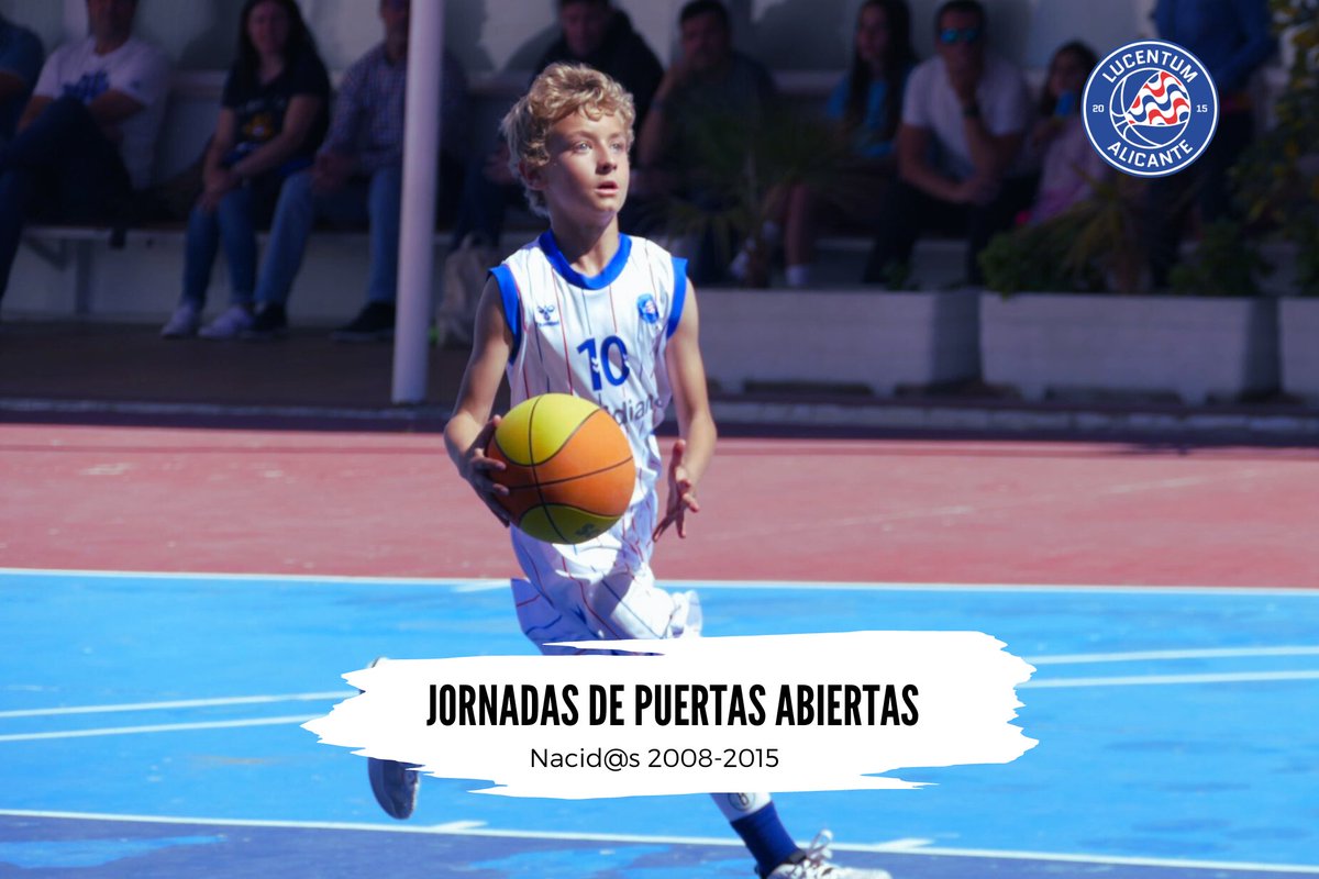 LucentumAcademy's tweet photo. 𝑱𝒐𝒓𝒏𝒂𝒅𝒂𝒔 𝒅𝒆 𝑷𝒖𝒆𝒓𝒕𝒂𝒔 𝑨𝒃𝒊𝒆𝒓𝒕𝒂𝒔

🗓️ Del 30 de mayo al 2 de junio 
🔹 Nacid@s de 2008 a 2015
📍Rafa Pastor y Ciudad Deportiva

+Info https://t.co/ObtzOJN5d9

#SomosLucentum #BaseLucentum https://t.co/wQVspjD5ye