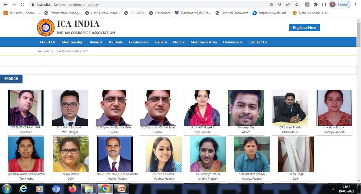2dy I had joined Indian Commerce Association India (ICAI) as a Life Member. I shall keep you all updated more on this very enriching engagement for my future Professional Endeavors. 
icaindia.info/new-members-di…
#IndianCommerceAssociation #ICAI #ICAIndia #ICAImember