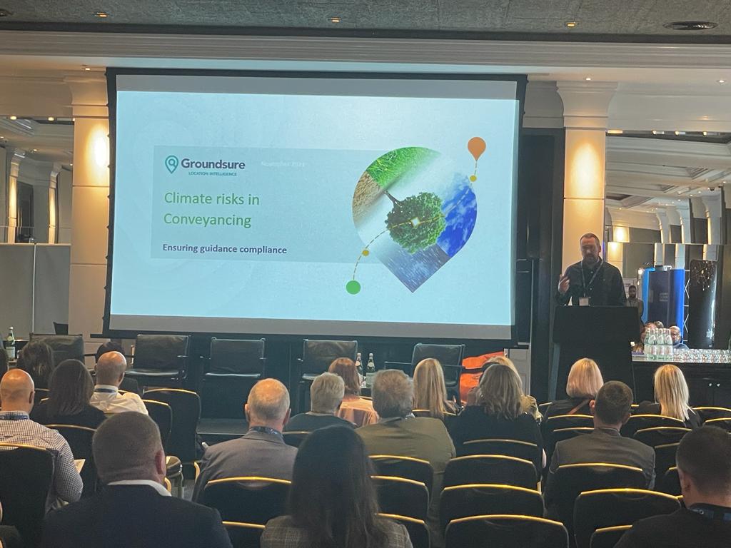 Groundsure's tweet photo. Thank you everyone for listening to our talk on climate risks at the @LegalEyeLtd Risk and Compliance Conference yesterday. If you would like to find out more about our climate module ClimateIndex and how to best advise your clients, visit: https://t.co/tAUjiFpV6w #LEConference23 https://t.co/qhYxs4z64V