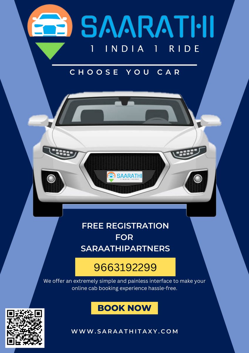 You can equally easily book an outstation taxi from Bangalore to visit cities both near and far with SARAATHITAXI booking service. Some nearby ...#CabBookingApp #cabbookings #cabbooking #taxi-. #publictransport #busstopp #taxi #TRAFFICic #taxibooking #travelling #taxiservice