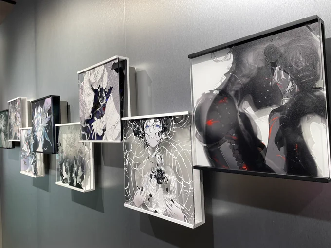 米山舞先生の個展!in渋谷PARCO 最高でした