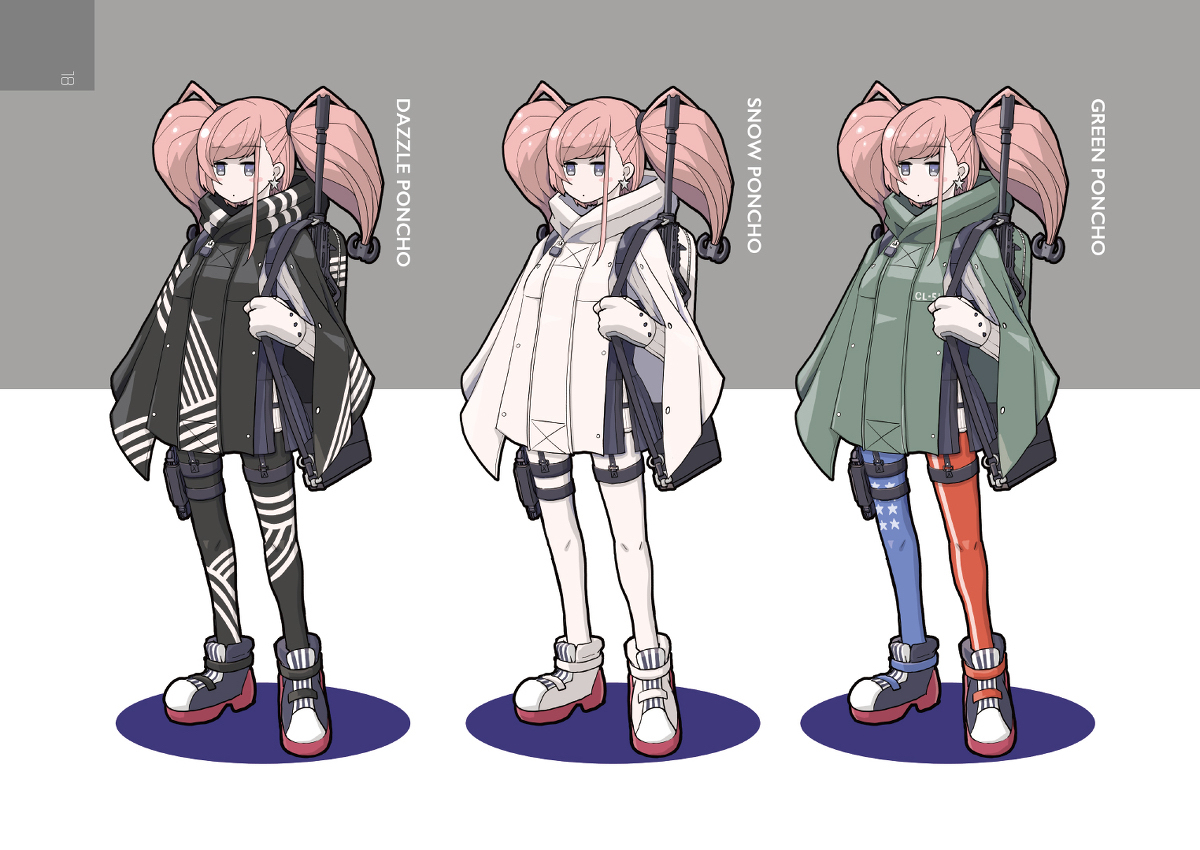 atlanta (kancolle) two side up long hair 1girl brown hair grey eyes multiple views alternate costume  illustration images