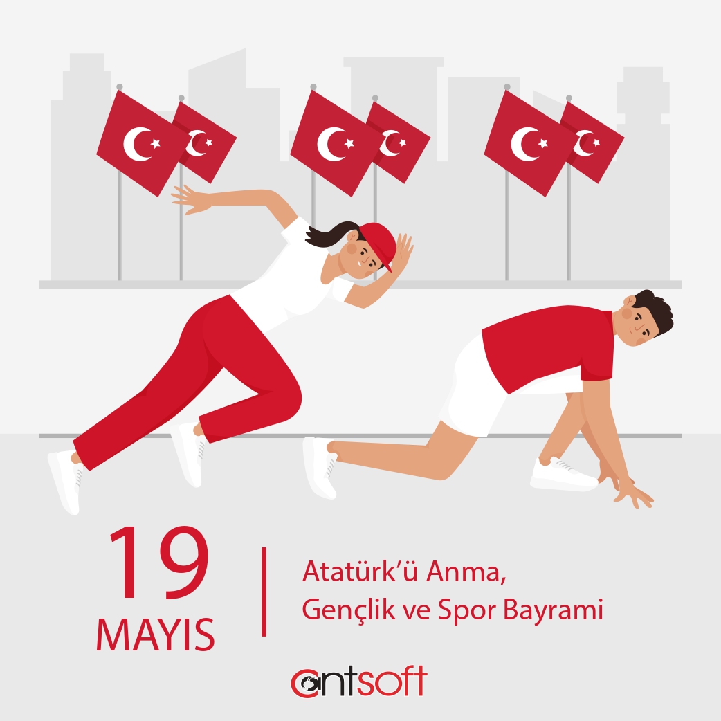 antsoftbilisim's tweet photo. 🇹🇷 19 Mayıs Atatürk'ü Anma, Gençlik ve Spor Bayramımız Kutlu Olsun!
#19mayıs #antsoft https://t.co/JQJbBkrk2I