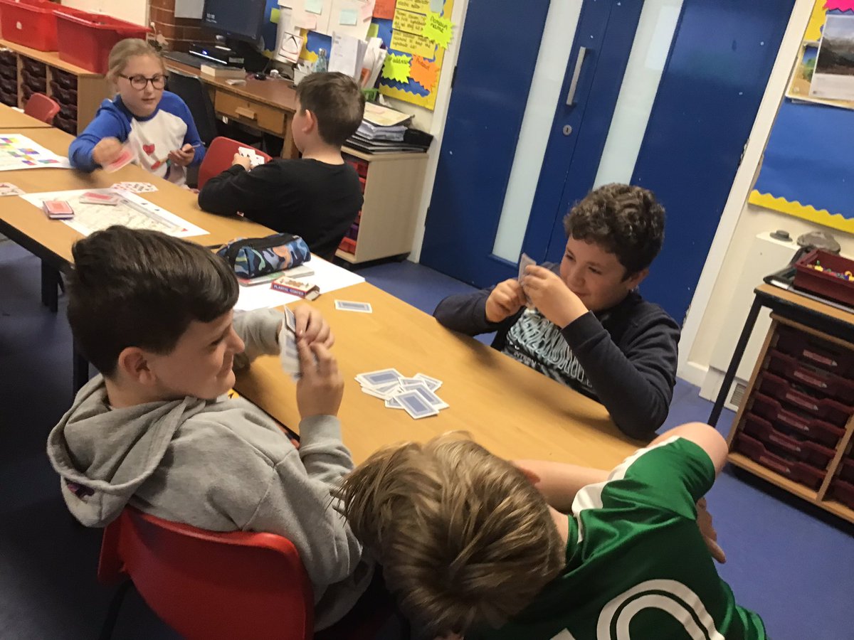 astley_primary6's tweet image. Sharks are playing lots of different card games that use Maths skills to win! Miss Le-Rose is the most dangerous snap player around 🐊🐊🐊 #MathsisACE #MathsACEDay @Astley_Primary