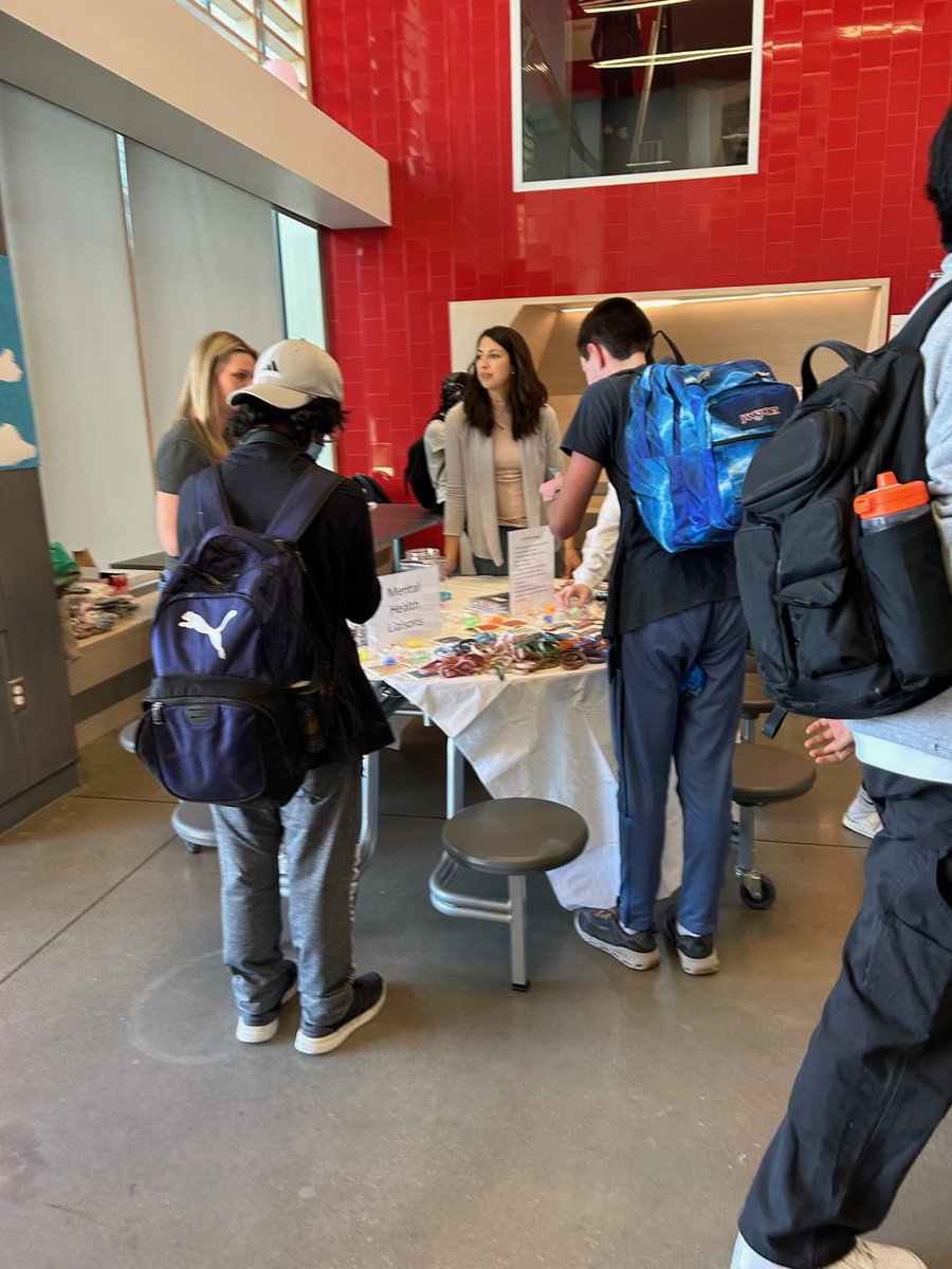 SHS students were welcomed to come practice self care strategies, visit vendors, snuggle some baby animals, eat pizza, dance, unwind, and have some fun. The vendors included baby animals, DJ, photo booth, henna art, mental health organizations, and substance use organizations.