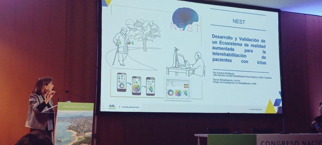 JudithS91802261's tweet photo. Presenta Dra Rodriguez el Proyecto Nest @vallhebron @VHIR_ en nuestro congreso Nacional @SERMEF_es Gran equipo de profesionales investigando para mejorar la asistencia a nuestros pacientes @surodrig. https://t.co/j5RxhPOW7i