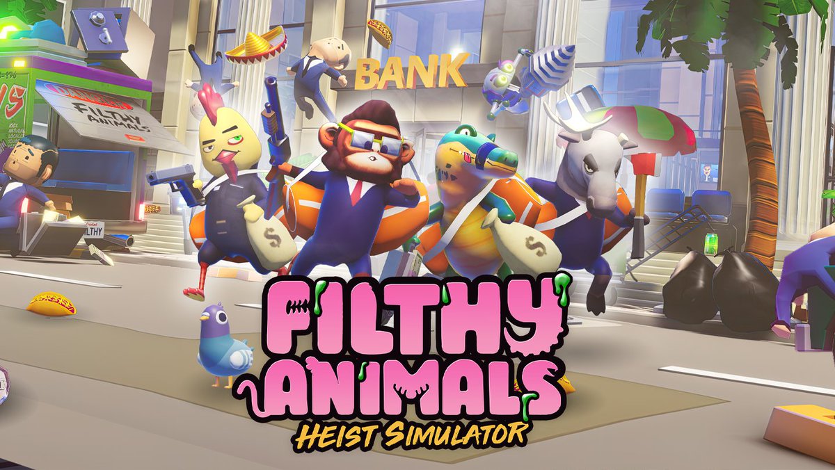 Filthy Animals | Heist Simulator 🎮 tweet media