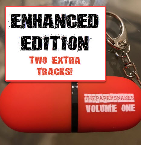 New in our online store.  
The Enhanced Edition of our Volume One album on USB Keychain.  
All of Volume One + two additional recent tracks.
thepapersnakes.co.uk/product-page/v…