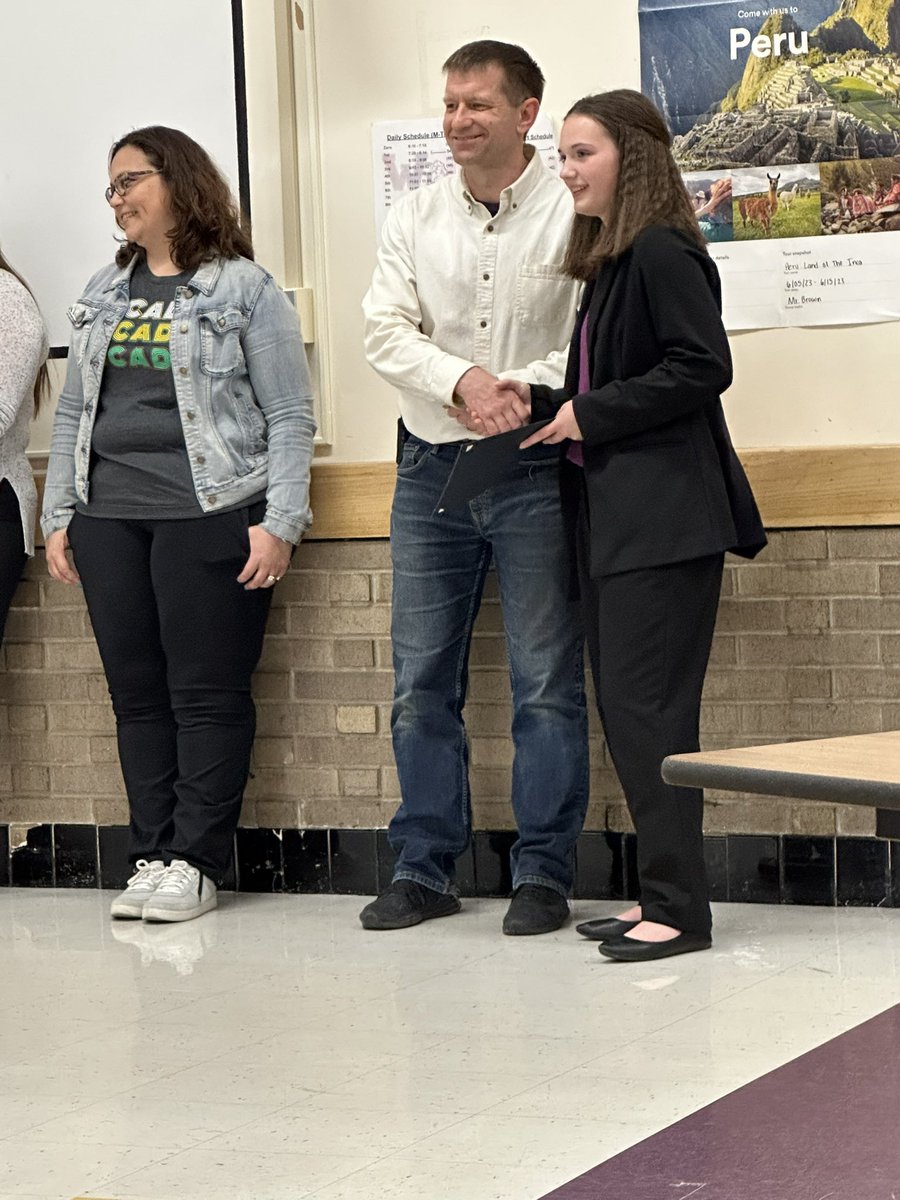 It’s wonderful to see our former WGS students recognized for their achievements by our BOE!  FBLA participants were celebrated for their respective accomplishments! So proud! #wgs118life <a href="/WaucondaGS118/">Wauconda G.S.</a> #d118life