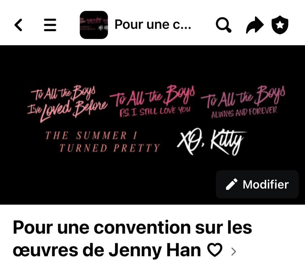padillatkins's tweet photo. 🇬🇧 Hi everyone, I created a group to bring together all the fans of: To All The Boys, The Summer I Turned Pretty &amp; Xo, Kitty so that an organization can hold a convention about the adaptations/creations of Jenny Han in Paris🇫🇷

Join it and RT this tweet!♡
https://t.co/hi3XESS6ZZ https://t.co/ICmXopLE3J