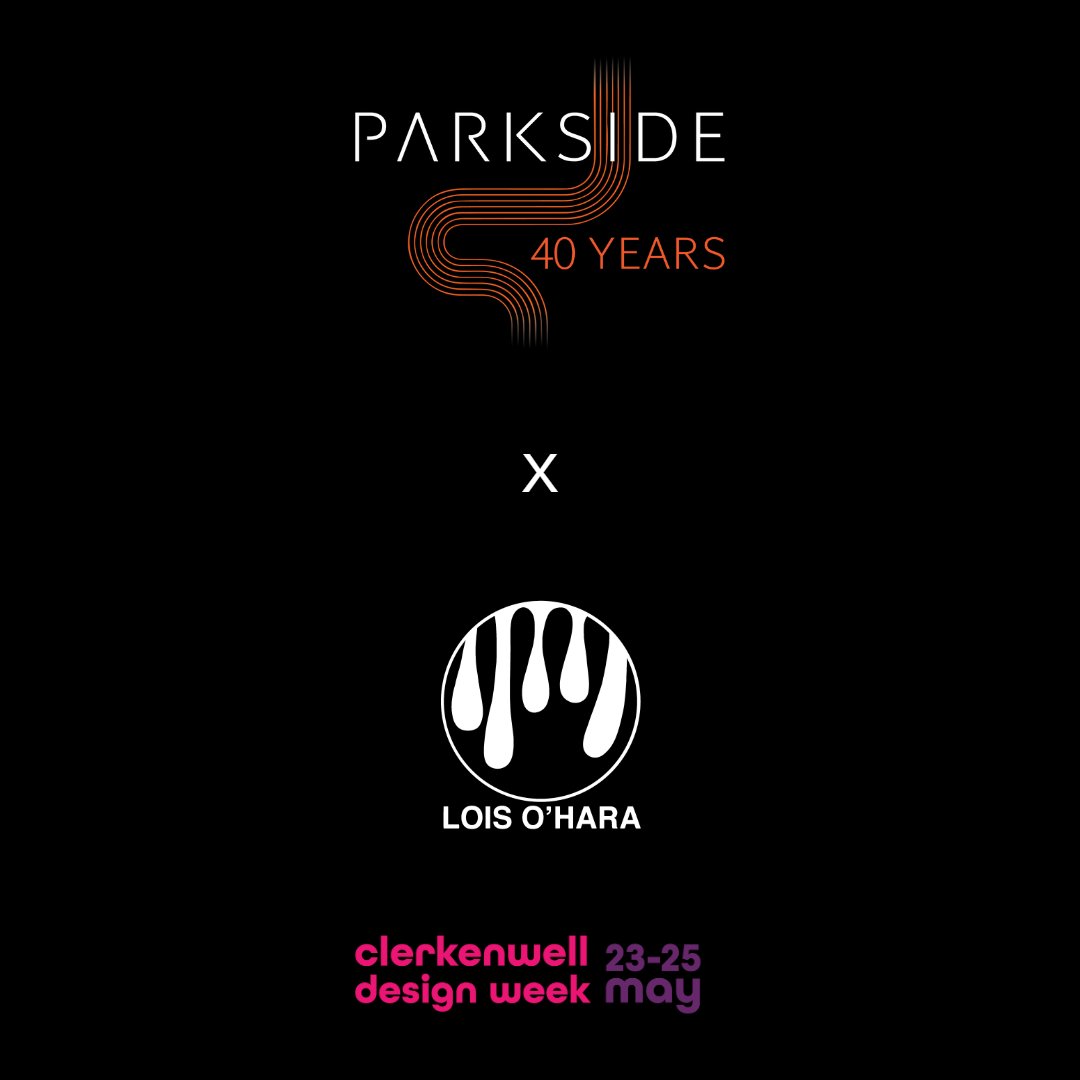 Celebrating 40 years of Parkside with @loisohara at @clerkenwelldesignweek

Join us in honoring this milestone as we team up with the incredibly talented @loisohara and turn our Clerkenwell Sustainability and Design Studio into an art installation. Dive into a world of vibrant co