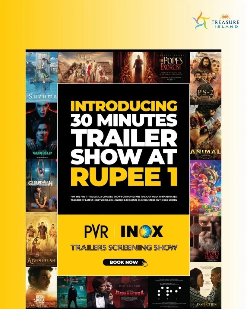 For the First Time Ever, a Curated Show for Movie Fans to Enjoy Over 10 Handpicked Trailers of the Latest Hollywood, Hollywood & Regional Blockbusters on the Big Screen #movietime #movie #movies #film #movienight #cinema #moviescenes #movielover #movie… instagr.am/p/Csa8U4pyO_L/
