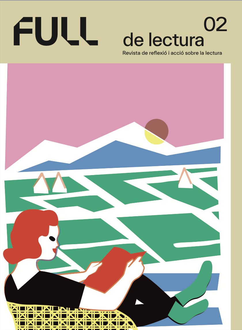FundacioFull's tweet photo. 😍La revista #FULLdeLectura02 ja està de camí! 😍

🏞️ El monogràfic reflexionarà al voltant de 'Lectura, territori i identitat' i comença amb aquesta portada tan bonica d'Elga Fernández! ✍️

Parlem amb la il·lustradora sobre com va sorgir la idea: ➕https://t.co/pNFQrIRQB7 https://t.co/fPqAfwrrE5
