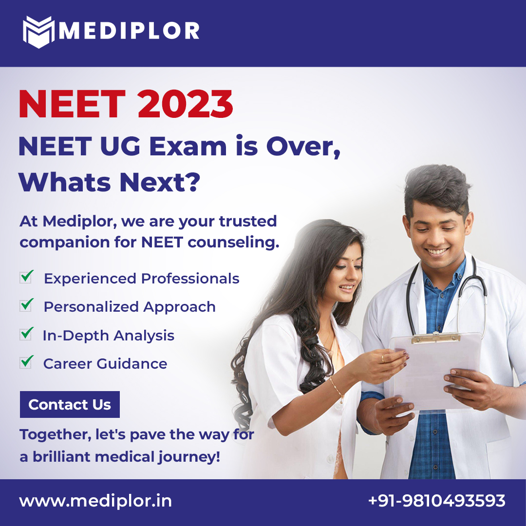 mediplor's tweet photo. #NEET exam is over and you are waiting for #NEETRESULTS 
Well, you can talk to our #NEETConsultants based on your expected #neetscore to understand in which college you can get admission.  
#neet #neet2023 #neetug #neetpg #neetugcounselling #neetogcounselling #neetexam #neetpg23 https://t.co/2NGAeQj7CJ
