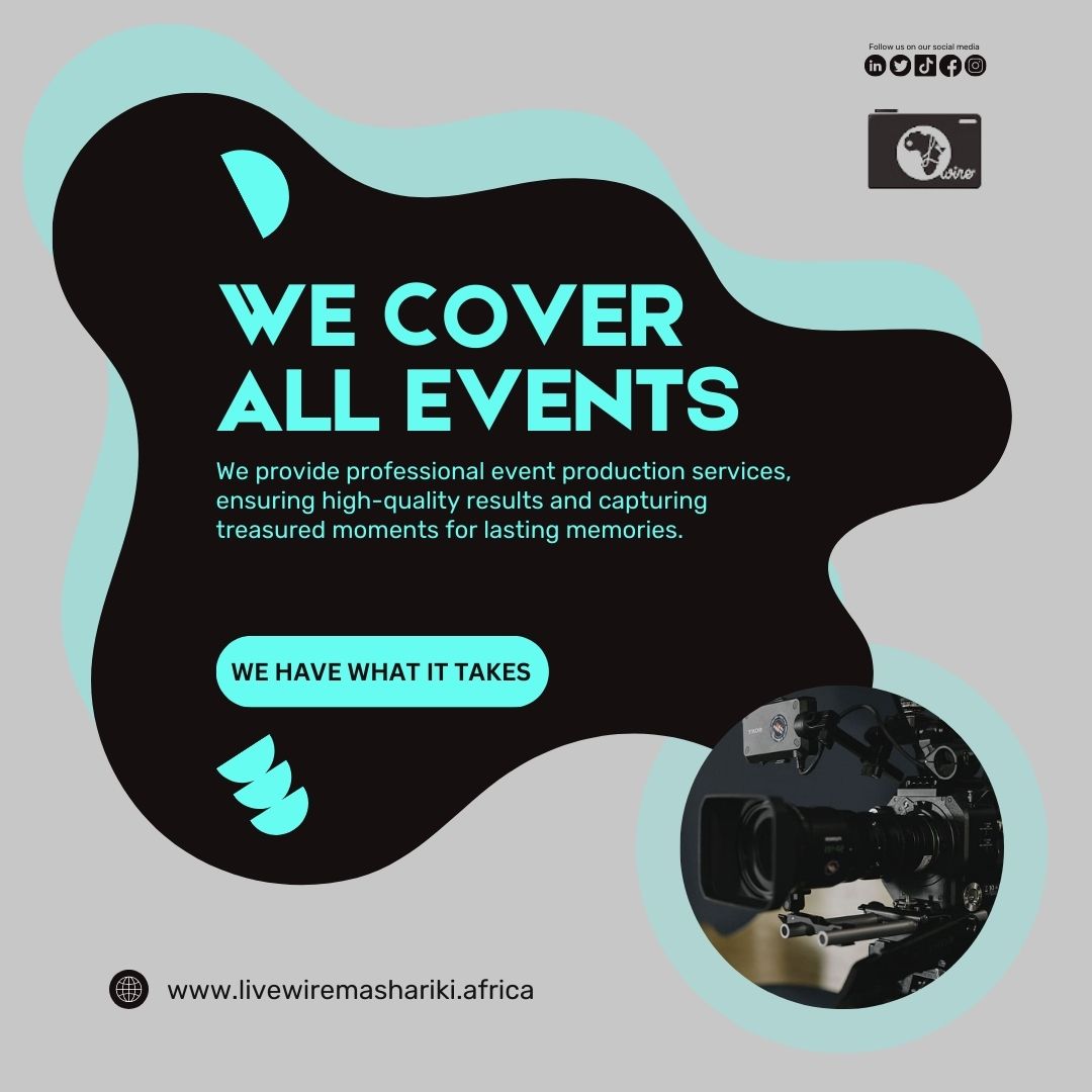 livewire_africa's tweet photo. We provide professional event production services, ensuring high-quality results and capturing treasured moments for lasting memories.

WE HAVE WHAT IT TAKES!

Get in touch with us on 0724 727 414 or visit our website at https://t.co/AzqyN0BFLf to book our services. https://t.co/w7BStaMS2e