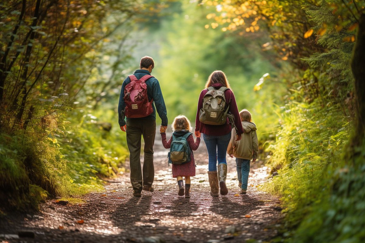 NOMADTRAVELS_ZG's tweet photo. ¡Momentos familiares inolvidables en la naturaleza! 🌳👨‍👩‍👧‍👦 Disfruta del trekking en familia y crea recuerdos únicos mientras exploras senderos rodeados de belleza natural.  https://t.co/rt6v9DnIeS ¡Vive la aventura juntos! 🚶‍♂️🚶‍♀️🌿 #NomadTravels ##TrekkingEnFamilia #Midjourney https://t.co/Gfsz7QQTmC