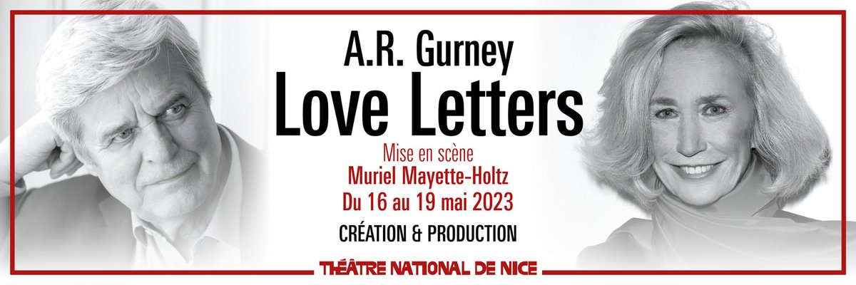 BalmePatricia's tweet photo. Dernière représentation de LOVE LETTERS, ce soir, au @TheatredeNice mise en scène par Muriel Mayette @HoltzMuriel La pièce a obtenu un immense succès. Brigitte Fossey et Jean Sorel ont joué à guichet fermé. Merci à Nathalie Simon @Le_Figaro pour son excellent article. https://t.co/NBWGi4WVNa