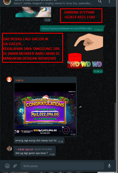 Sabrina_4Dshoot's tweet photo. KUY LANGSUNG KEPOIN.DI JAMIN GACOR 
GA GACOR KEKALAHAN SAYA TANGGUNG 10%
WA :+62 813-8925-1584 https://t.co/baeNsooORE
FB : https://t.co/qY5RnvAO7g
IG : https://t.co/wnWzCNbbbx
#slotgacor #slotonline #slotsuperwallet https://t.co/GApScu7imC