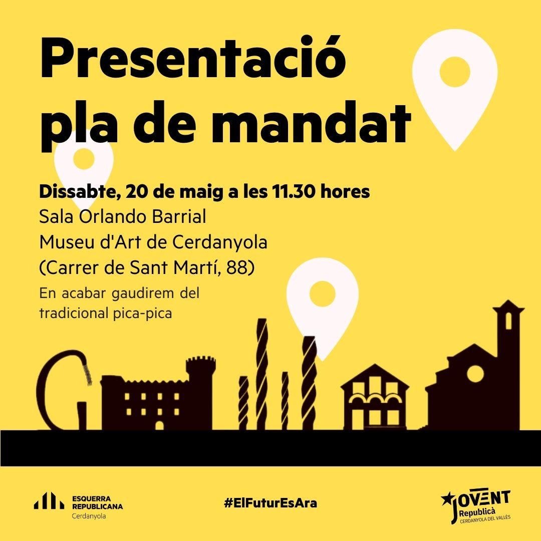 📍Demà al Mac, us hi esperem!