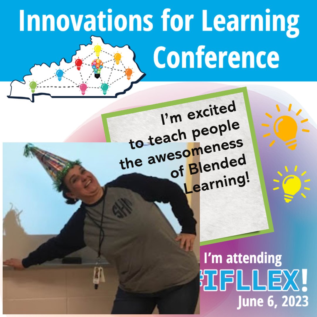 I'm presenting Blended Learning Studios at IFL this year!  Come join us!  @FCPSOIT  #IFLLEX