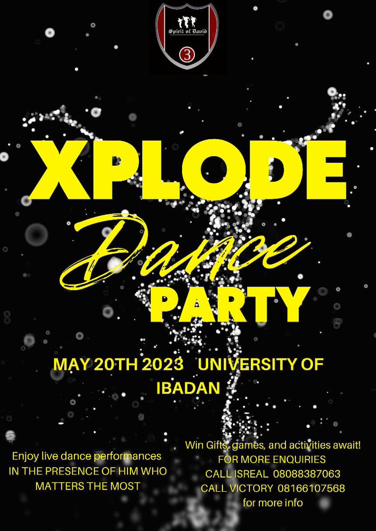 massivebysod's tweet photo. Ibadan! Are you readyyyyyyy? 

Join us at the University of Ibadan tomorrow for a great time in God's presence. 

Come let's spread the Gospel in dance tomorrow. 

Call your friends and siblings at the University of Ibadan to join us for a beautiful time. https://t.co/2y0ZgGbYBO