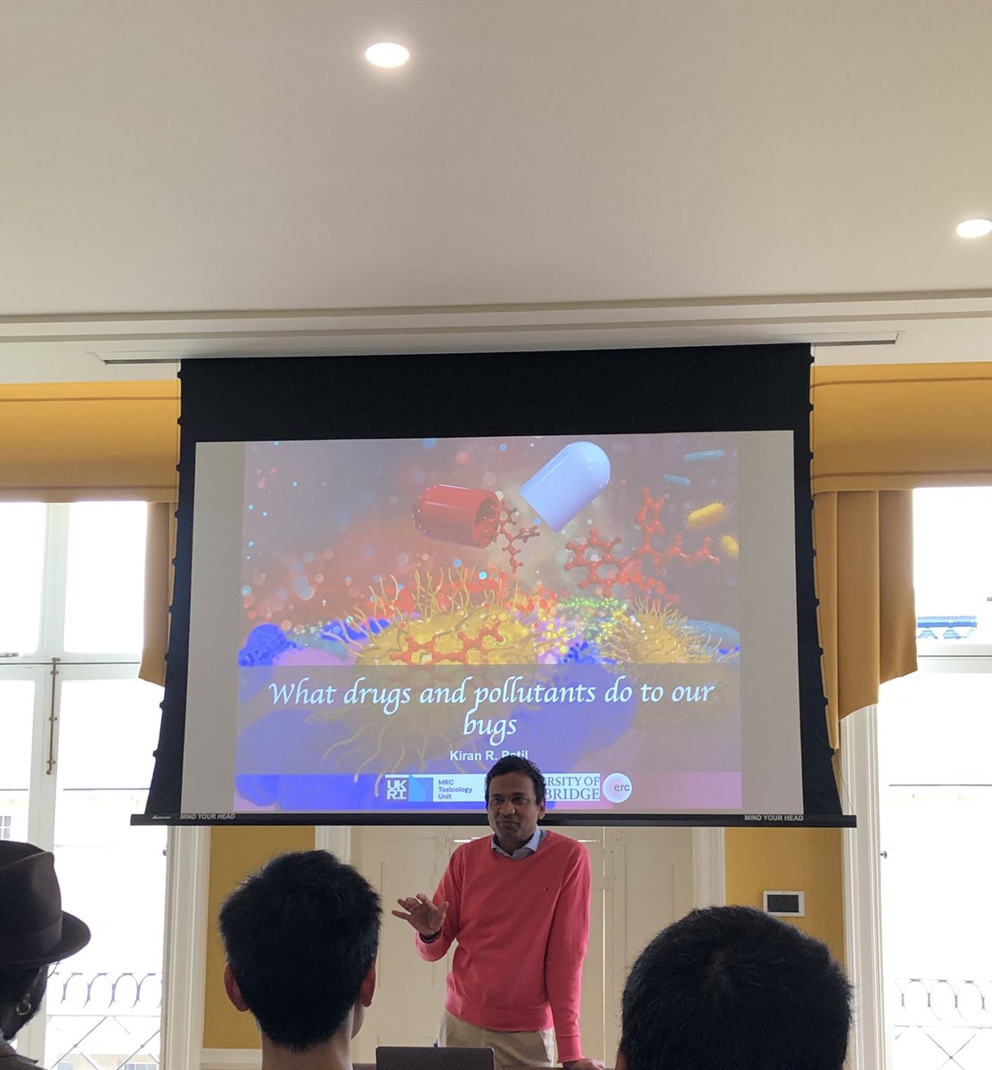 Our Distinguished lecture today from the Joint Training Programme <a href="/CentreEnvHealth/">Environment-Health</a> <a href="/HPRU_EEH/">HPRU in Environmental Exposures and Health</a> and <a href="/HPRU_CRTH/">HPRU in Chemical and Radiation Threats and Hazards</a> is running at <a href="/MRC_TU/">MRC Toxicology Unit</a> at the University of Cambridge. #toxicology #drugs #science