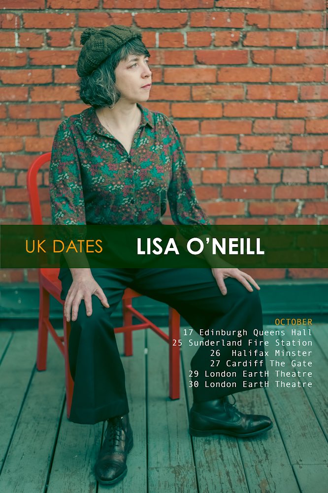 We’ve got more October dates to announce, these are for the UK &amp; tickets are on sale now. lisaoneill.ie/home/tour/
17 Edinburgh/Queens Hall
25 Sunderland/Fire Station
26 Halifax/Halifax Minster
27 Cardiff/The Gate
29 London/EartH Theatre
30 London/EartH Theatre
📸 <a href="/mulographynyc/">Mulographynyc</a>