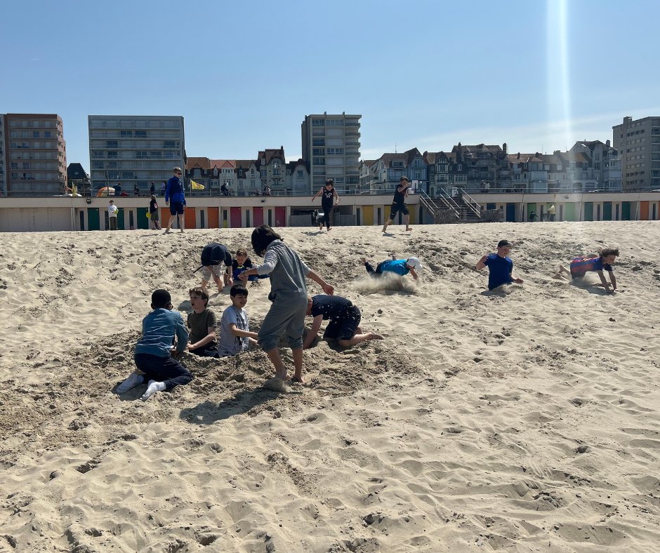 ElthamJuniors's tweet photo. Another unforgettable day on our Year 6 France trip! Market visit in Le Touquet and chocolate factory exploration was one of the many highlights so far. 🍫🇫🇷 #Year6FranceTrip #LeTouquet #ChocolateFun https://t.co/0sgLQeLnst